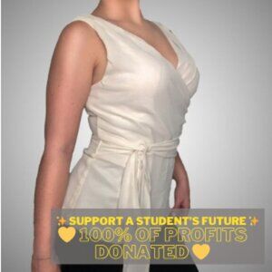 Support a Student’s Journey – Express Tied Blouse (Proceeds Donated)